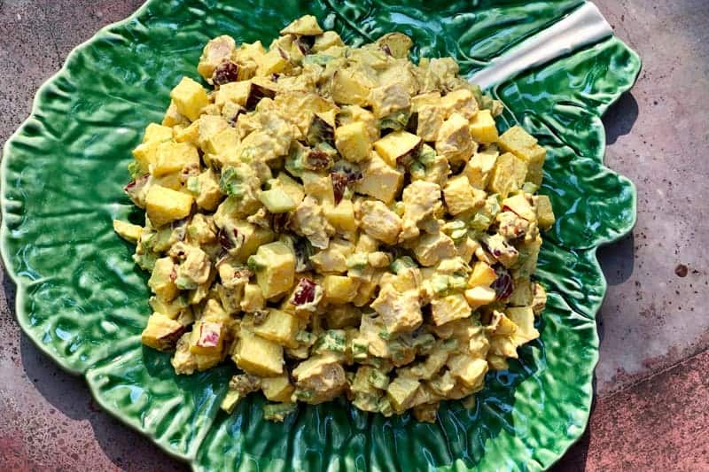 Ensalada De Pollo Al Curry