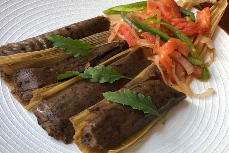 Tamales De Frijol Negro Con Epazote Cocinar y Gozar